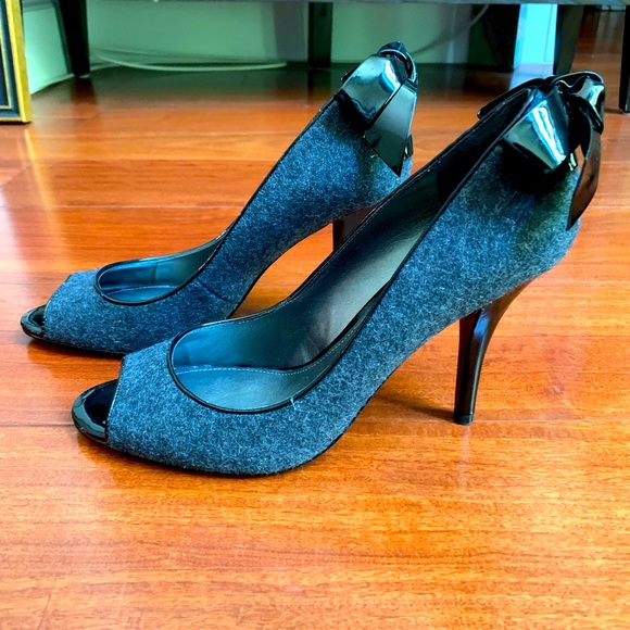 New (Never worn) Enzo Angiolini open toe pumps - Picture 5 of 7